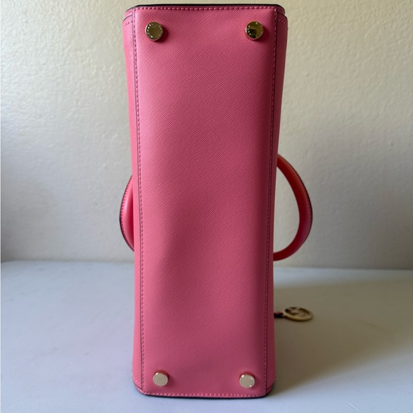 Michael Kors Pink Coral Tote Bag - Picture 4 of 13